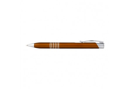 Długopis metalowy pomarańczowy