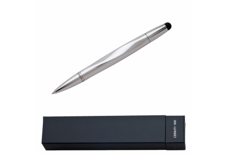 Długopis z touchpenem Torsion Pad Chrome CERRUTI 1881