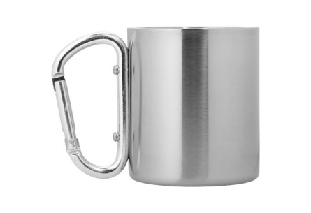 Kubek termiczny z karabińczykiem