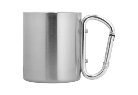 Kubek termiczny z karabińczykiem