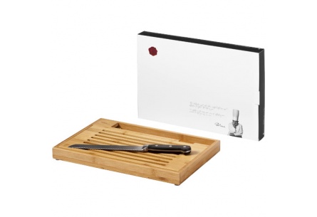 Deska do krojenia wraz z nożem do pieczywa