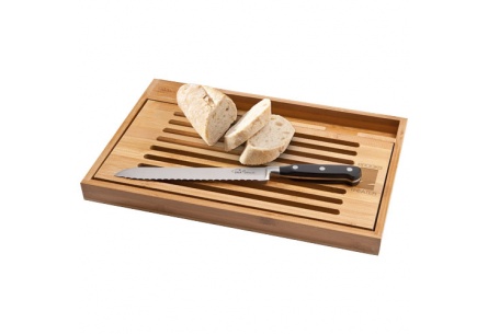 Deska do krojenia wraz z nożem do pieczywa