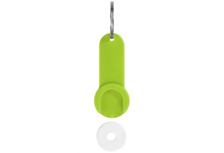 Brelok do kluczy z żetonem