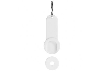 Brelok do kluczy z żetonem