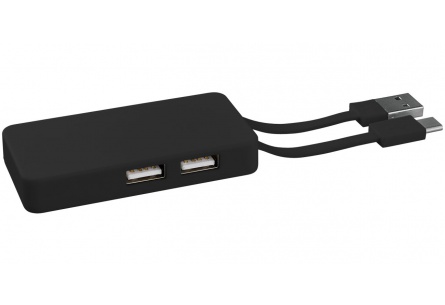 HUB USB Grid z dwoma kablami