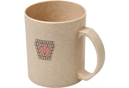 Kubek ze słomy pszenicy Pecos o pojemności 350 ml