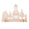 Drewniana wycinanka Xmas Town