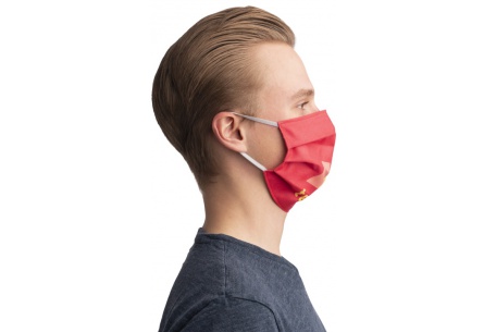 Maska wielokrotnego użytku z sublimacją z elastycznymi gumkami
