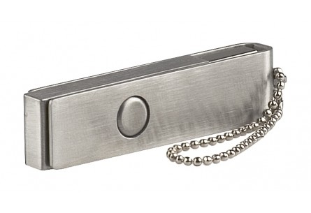 Pendrive obrotowy wykonany z metalu