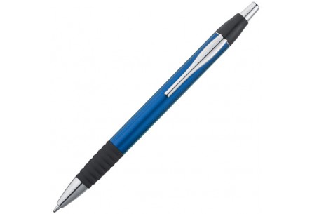 Plastikowy długopis o metalicznym połysku