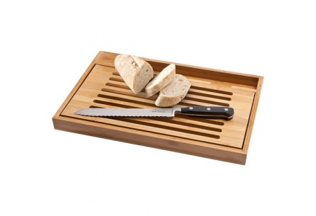 Deska do krojenia wraz z nożem do pieczywa