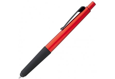 Długopis plastikowy z rysikiem do ekranów dotykowych